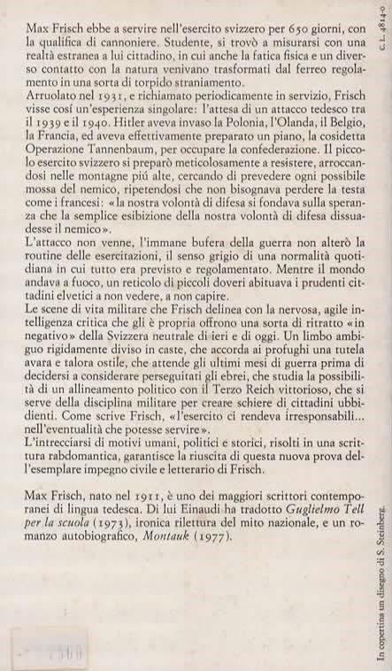 Libretto di servizio - Max Frisch - 2