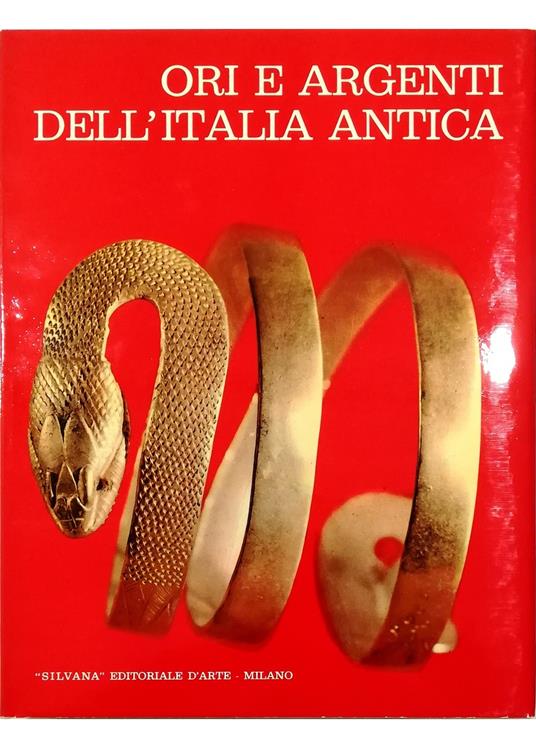 Ori e argenti dell'Italia antica - copertina