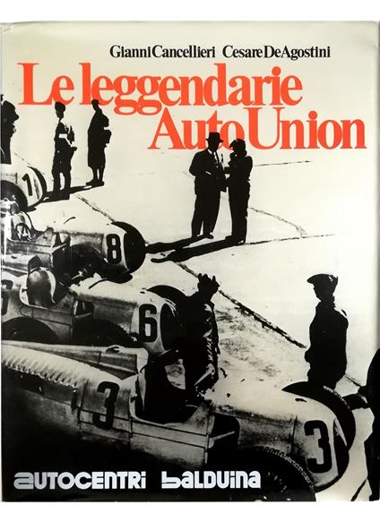 Le leggendarie Auto Union - copertina