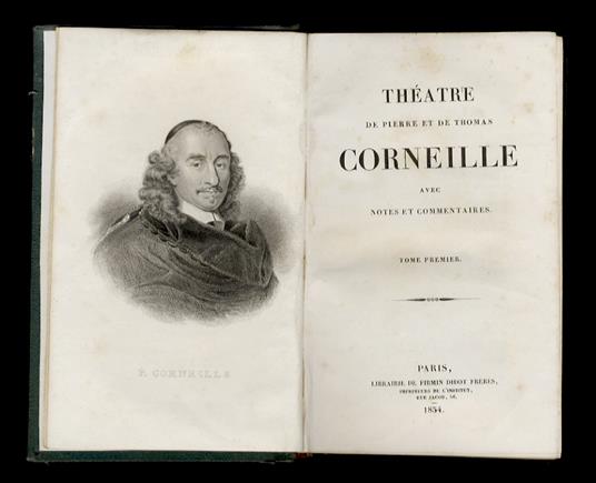 Théatre de Pierre et de Thomas Corneille. Avec notes et commentaires - Pierre Corneille - copertina