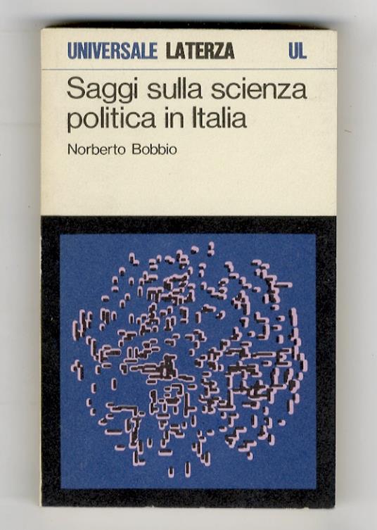 Saggi sulla scienza politica in Italia - Norberto Bobbio - copertina