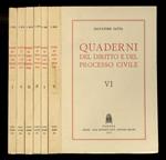 Quaderni del diritto e del processo civile. Volumi I - VI. [Tutto il pubblicato]