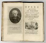 Opere del signor ab. Pietro Metastasio poeta cesareo giusta le correzioni, e aggiunte dell'autore nell'edizione di Parigi del MDCCLXXX. Tomo I [- tomo XVI]