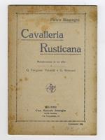 Cavalleria rusticana. Melodramma in un atto