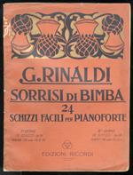 Sorrisi di bimba. 24 Schizzi facili per pianoforte. Prima Serie. Op. 75: Novelletta, Canzone, Pifferata, Minuetto, Balocco, Corruccio, Gavotta, Preghiera, La Trottola, Mazurka, Soldatini, Figurine Chinesi (104036) - Seconda serie. Op. 86: Mercedes, V