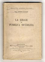 La legge di pubblica sicurezza