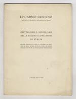 Capitalismo e socialismo nelle recenti concezioni di Stalin. Discorso pronunciato a Roma, il 18 dicembre 1952, nella sede del Banco di Roma [...]