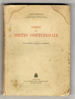 Corso di diritto costituzionale. Quinta edizione riveduta e aggiornata