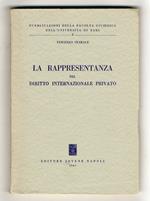 La rappresentanza nel diritto internazionale privato