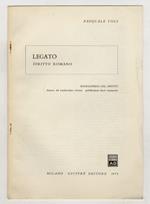 Legato: Diritto romano