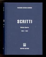 Scritti. Volume quarto. 1955-1982