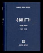 Scritti. Volume ottavo. 1984-1990