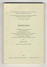 De samenwerking van de socialistische partijen in het kader van de Europese Gemeenschap. 1952 - 1972. (With a summary in English)