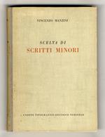 Scelta di scritti minori