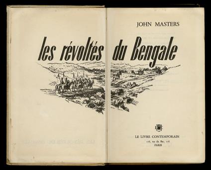 Les révoltés du Bengale - John Masters - copertina