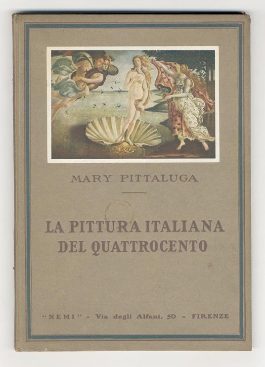 La pittura italiana del Quattrocento - Mary Pittaluga - copertina