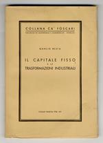 Il capitale fisso e le trasformazioni industriali