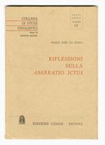 Riflessioni sulla aberratio ictus