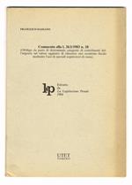 Commento alla l. 26/1/1983 n. 18 (obbligo da parte di determinate categorie di contribuenti dell'imposta sul valore aggiunto di rilasciare uno scontrino fiscale mediante l'uso di speciali registratori di cassa)