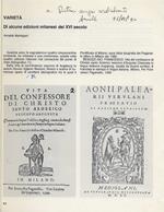 Di alcune edizioni milanesi del XVI secolo