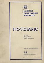 Notiziario. A cura dell'Ufficio Studi Economici. Pubblicazione trimestrale. Anno 1969. N. 3-4 (luglio-dicembre)