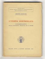 L' utopia controllata. Considerazioni sulla filosofia morale di David Hume