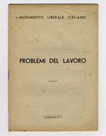 Problemi del lavoro (ristampa)