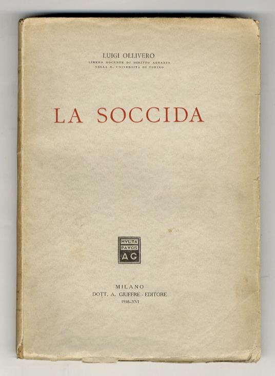 La soccida - copertina