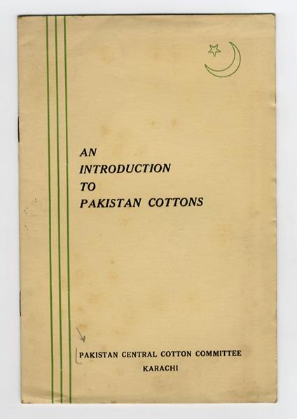 An Introduction to Pakistan Cottons - copertina