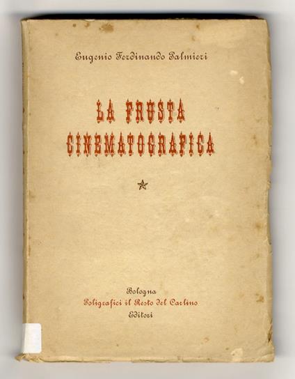 La frusta cinematografica - copertina