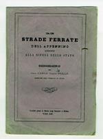 Le strade ferrate dell'Appennino congiunte alla difesa dello Stato. Considerazioni