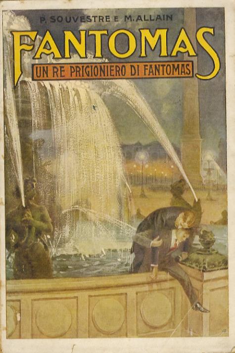 Fantomas. V. Un re prigioniero di Fantomas - copertina