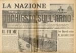 NAZIONE (LA). Quotidiano. Edizione del mattino. Firenze, sabato 4 Novembre 1967