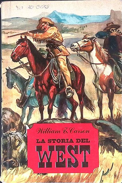 storia del West - William Carson - copertina