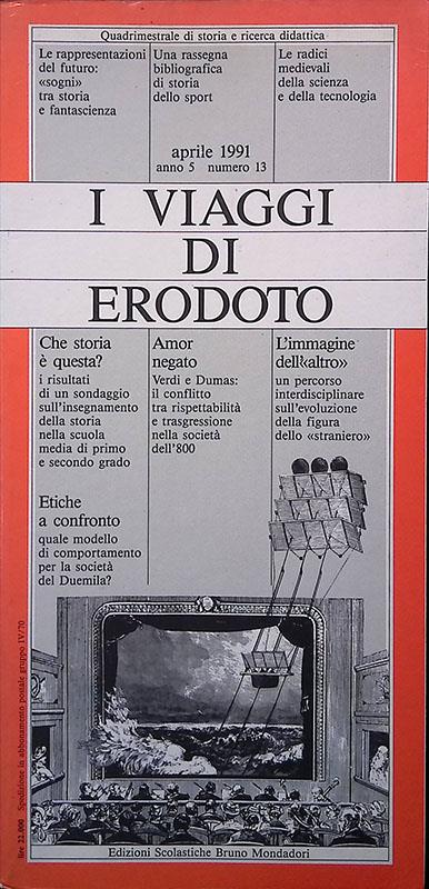 I viaggi di Erodoto. Aprile 1991, anno 5, N.13 - copertina