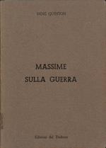 Massime sulla guerra