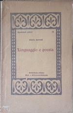 Linguaggio e poesia