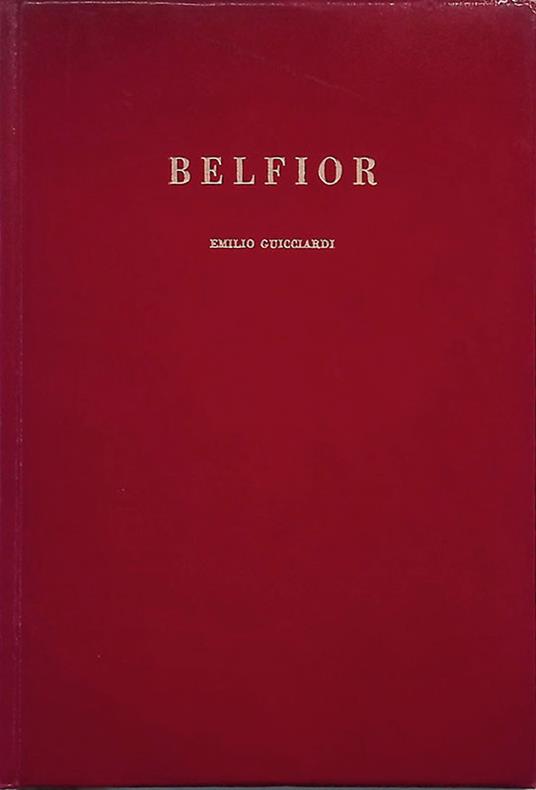 Belfior - Emilio Guicciardi - copertina
