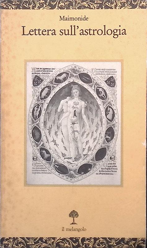 Lettera sull'astrologia - Mosè Maimonide - copertina