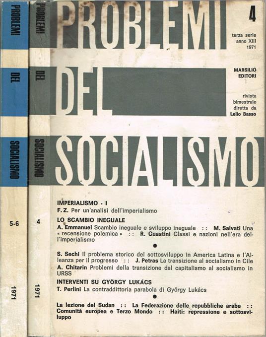 Problemi del Socialismo - Libro Usato - Marsilio Editori - Padova -  Problemi del Socialismo - Terza Serie