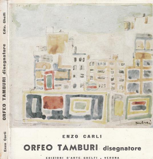 Orfeo Tamburi - Enzo Carli - copertina