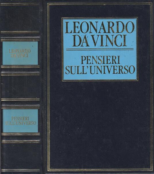 Pensieri sull'universo - Leonardo da Vinci - copertina