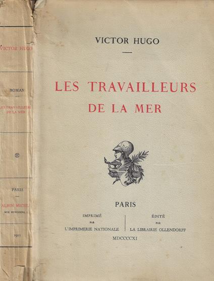 Les travailleurs de la mer - Victor Hugo - copertina