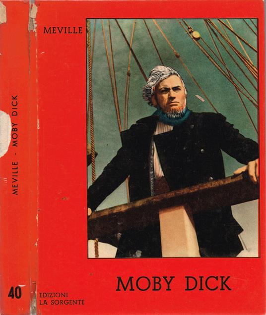 Moby Dick - Herman Melville - copertina