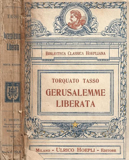 Gerusalemme liberata - Torquato Tasso - copertina