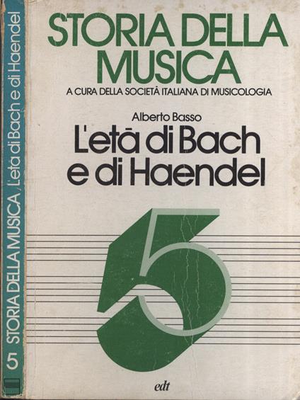 Storia della musica Vol. 5 - Alberto Basso - copertina