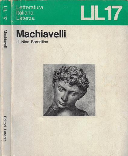 Niccolò Machiavelli - Nino Borsellino - copertina