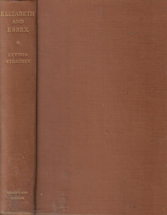 Elizabeth and essex - Lytton Strachey - copertina