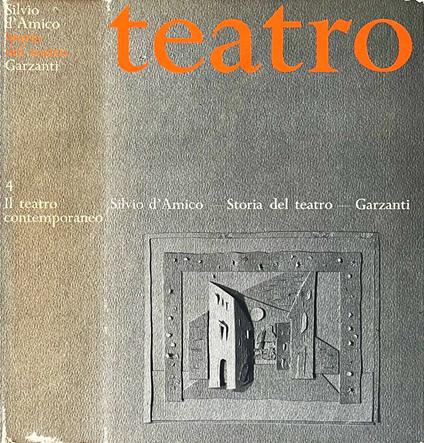 Storia del teatro drammatico - Silvio D'Amico - copertina