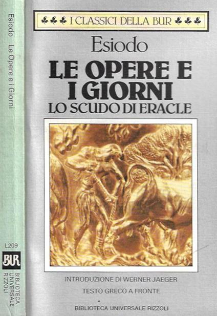 Le Opere e i Giorni - Esiodo - copertina